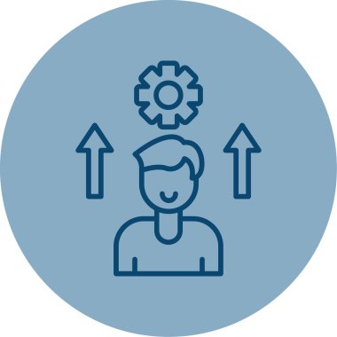 Efor Web simgesi vektör illüstrasyonu