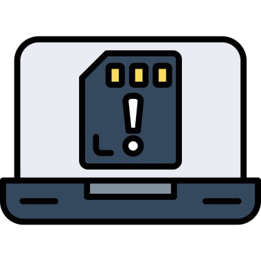 uyarı simgesi vektör illüstrasyonu