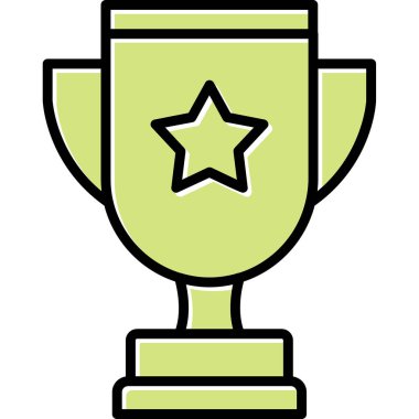 ödül web simgesi basit illüstrasyon