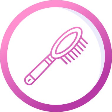  temizlik için fırça, vektör illüstrasyonu 