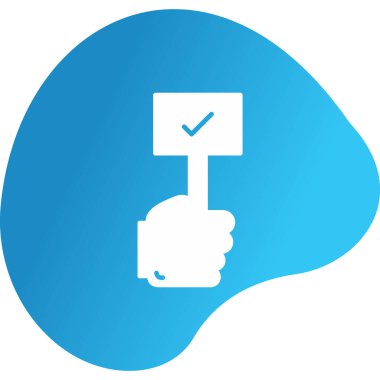 Kene işareti, vektör illüstrasyonu basit tasarım