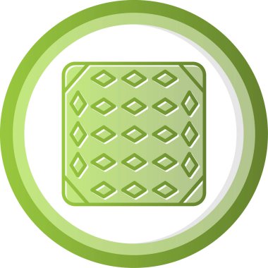 Döşeme. Web simgesi basit illüstrasyon