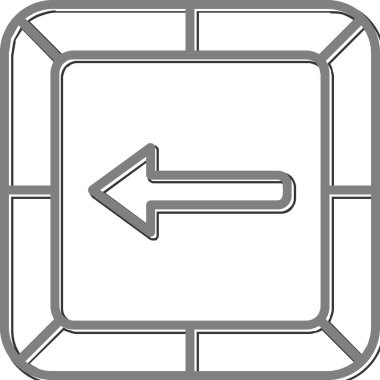 Arkaplan veya ok simgesinin vektör çizimi