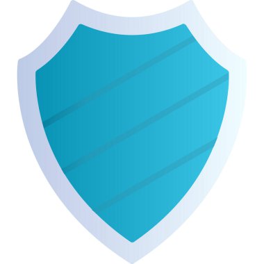 kalkan simgesi web basit illüstrasyon