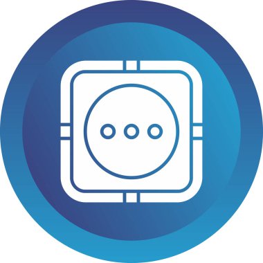 Menü, daha fazla satır simgesi. Düz biçim vektör sembolü