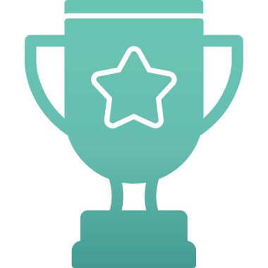 ödül web simgesi basit illüstrasyon