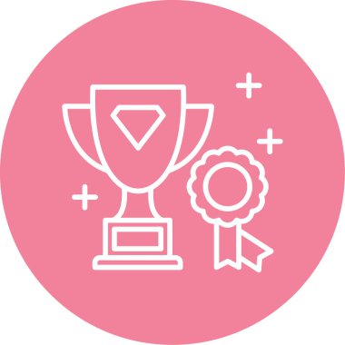 - Başarı. Web simgesi basit tasarım