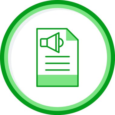 Kopyalama belgesi vektör illüstrasyonu 