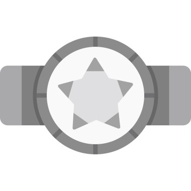 yıldız web simgesi basit illüstrasyon 