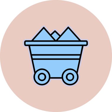 cart web simgesi basit illüstrasyon 