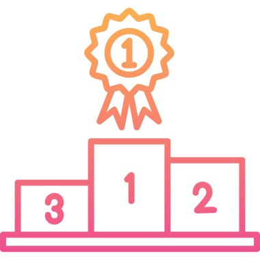 İlk Konum web simgesi, vektör illüstrasyonu