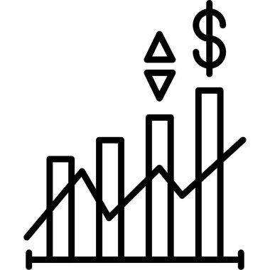 Fiyat web simgesi, vektör illüstrasyonu              