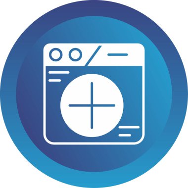 Sekme web simgesi vektör illüstrasyonu