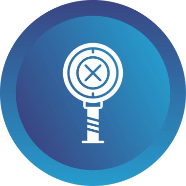 Düz simge, vektör gösterimi yanıtla 