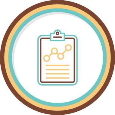 Strateji Simgesi Vektör illüstrasyonu 