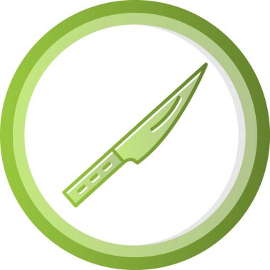 bıçak simgesi vektör illüstrasyonu