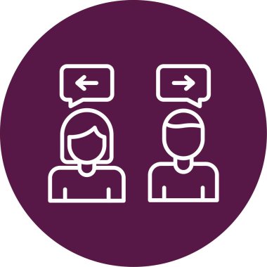 Tarafsız ağ simgesi vektör illüstrasyonu 