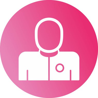 Avatar Eskrim Ağı simgesi, vektör illüstrasyonu 