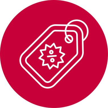 satış etiketi vektör illüstrasyonu