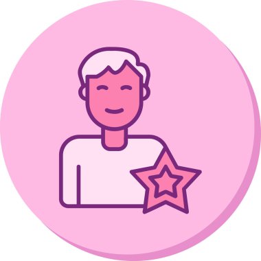 Tecrübe Ağı simgesinin vektör çizimi 