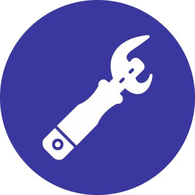 Açıcı simgesi vektör illüstrasyonu