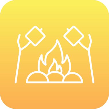 Web simgesi vektör resimlemesi kızartılıyor