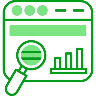 vektör Arama Web simgesi illüstrasyonu 