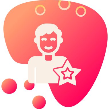 Tecrübe Ağı simgesinin vektör çizimi 