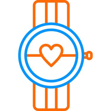 İzleme simgesinin vektör modern illüstrasyonu 