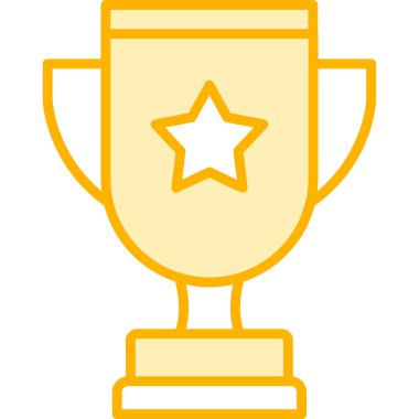 ödül web simgesi basit illüstrasyon