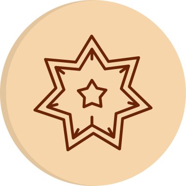 star web icon simple illustration 