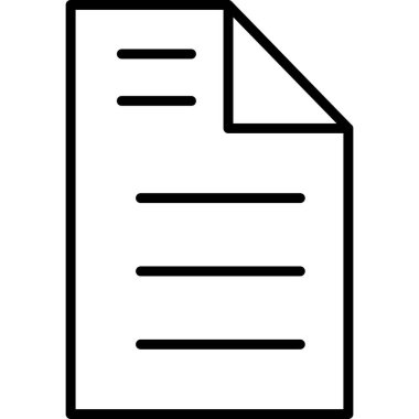 dosya web simgesi, vektör illüstrasyonu              