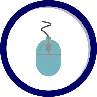 Fare tıklama simgesi. Basit resimleme