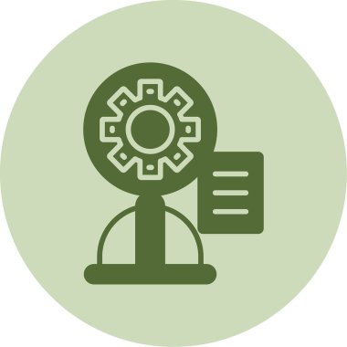 Çalışma Ağı ikonu vektör illüstrasyonu