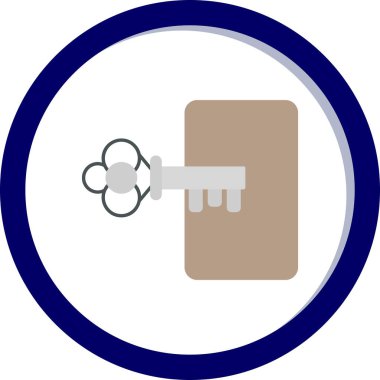 Günlük Kaydı Web simgesi, vektör illüstrasyonu