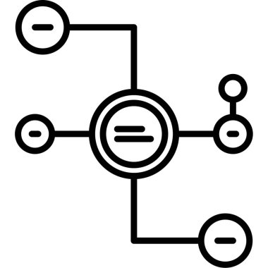 Diyagram web simgesi, vektör çizim              