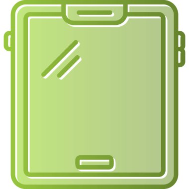 tablet. Web simgesi basit illüstrasyon 