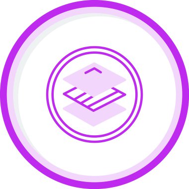 Membrane Web simgesi basit illüstrasyon             