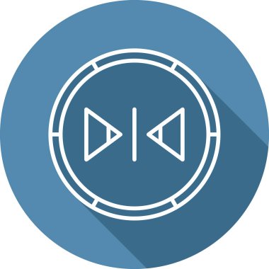 Asansör Düğmeleri simgesinin vektör çizimi