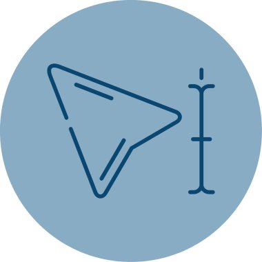 Pointer simgesi ögesinin vektör illüstrasyonu 