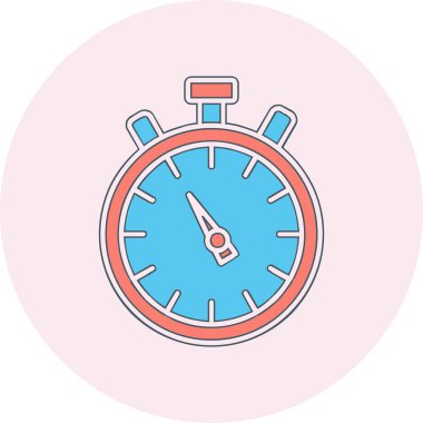 Kronometre simgesi çizimi