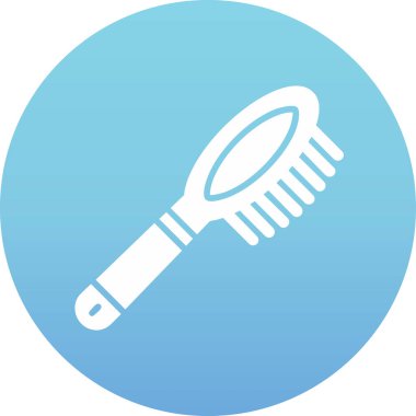  temizlik için fırça, vektör illüstrasyonu 