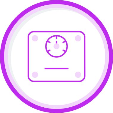 Taslak biçimdeki ağırlık simgesi 