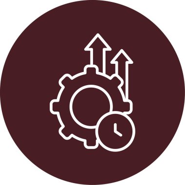 Üretkenlik Ağı vektör illüstrasyonu 