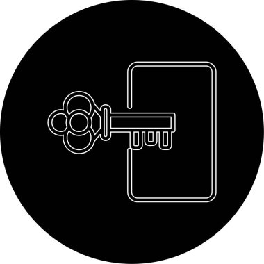 Günlük Kaydı Web simgesi, vektör illüstrasyonu