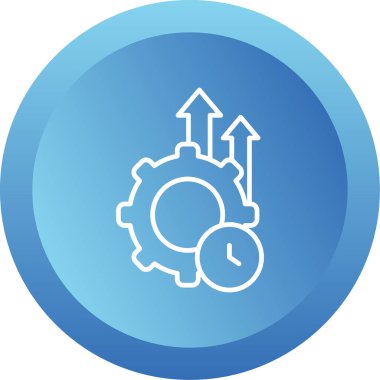 Üretkenlik Ağı vektör illüstrasyonu 