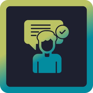 Karar Web simgesi vektör illüstrasyonu oluşturma