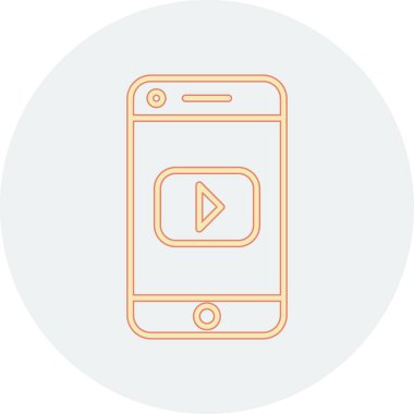 vektör çizimi sosyal medya simge 