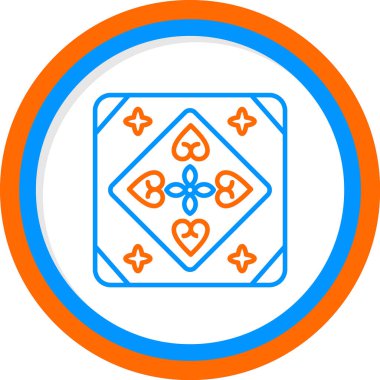 Döşeme. Web simgesi basit illüstrasyon