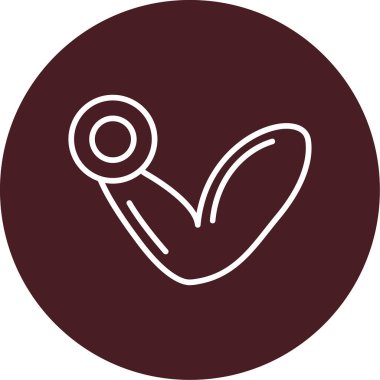 Efor Web simgesi vektör illüstrasyonu